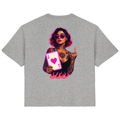 Queen of Hearts - Ladies Organic Shirt