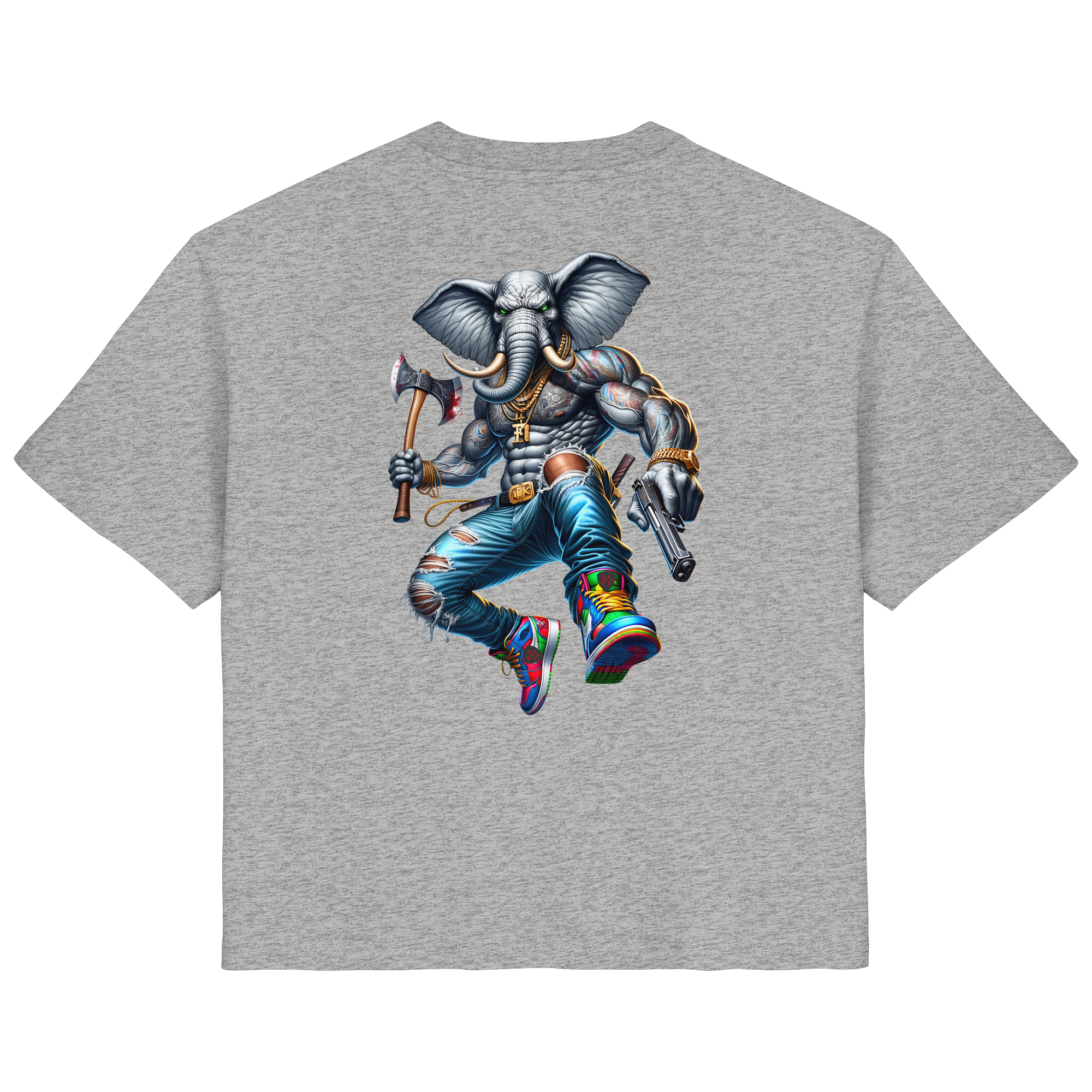 Elephant Warrior - Ladies Organic Shirt