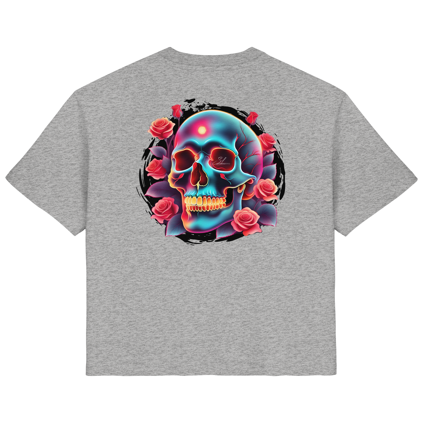 Glow Skull - Ladies Organic Shirt
