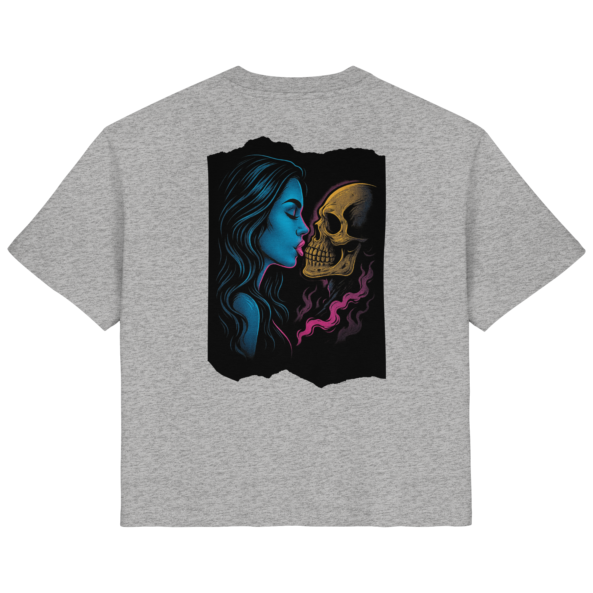 Kissing Skull - Ladies Organic Shirt