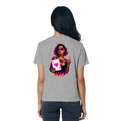 Queen of Hearts - Ladies Organic Shirt