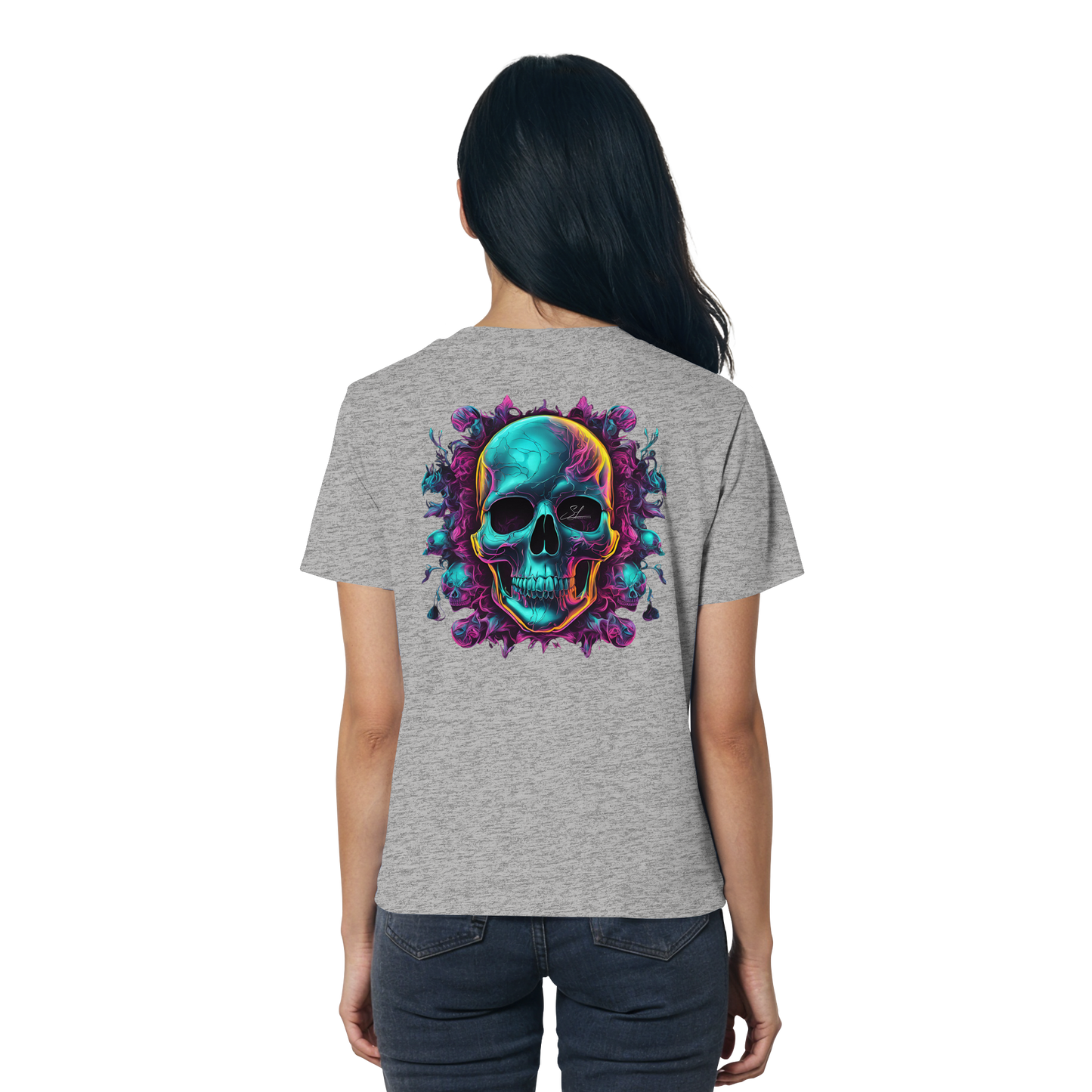Galactic Skull - Ladies Organic Shirt