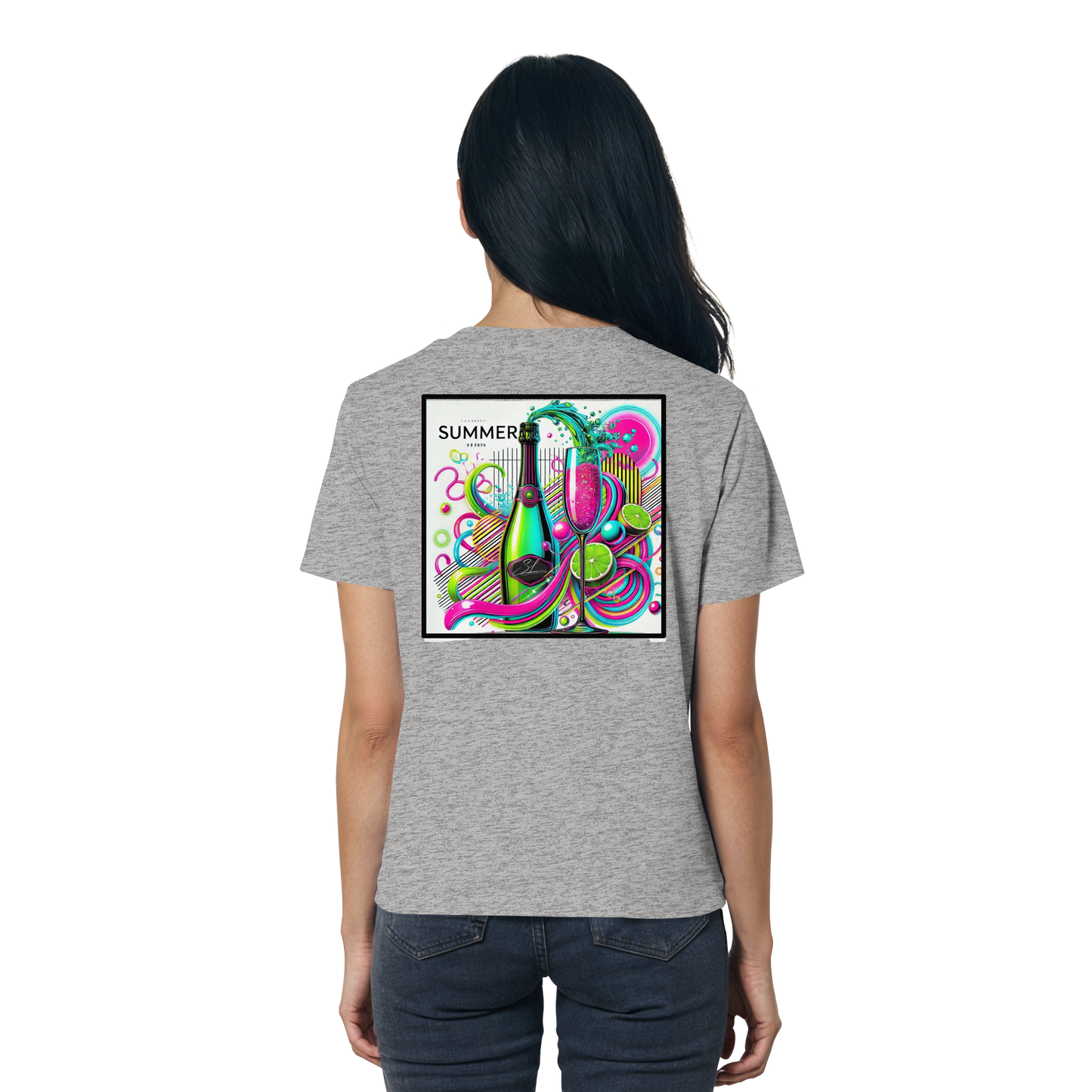 Neon Fresh - Ladies Organic Shirt