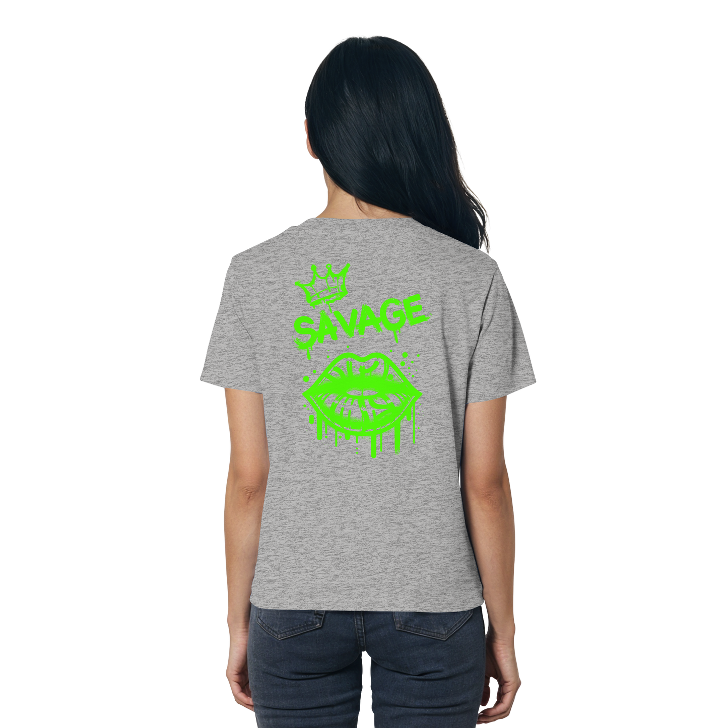 Kiss of Attitude - Ladies Organic Shirt
