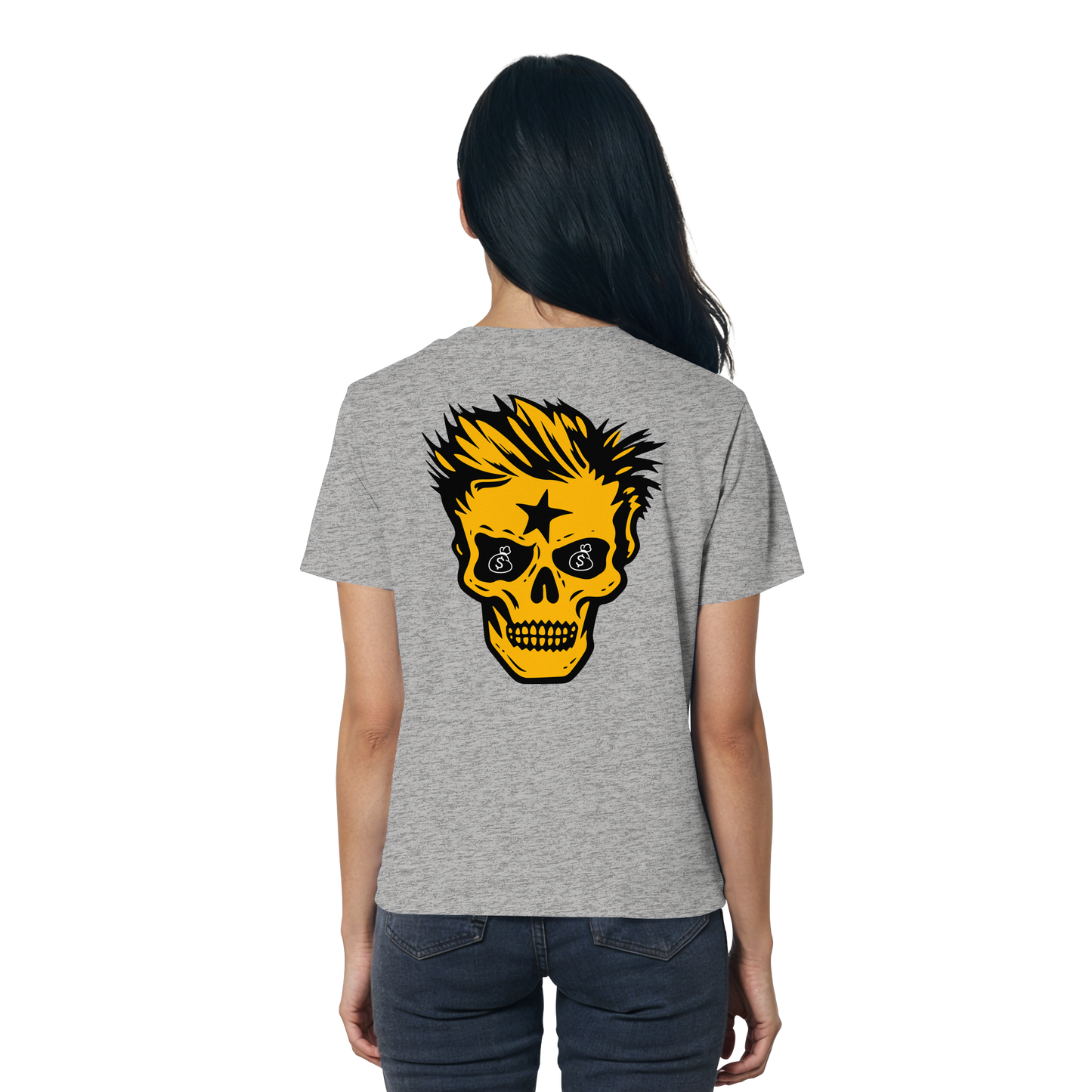 Golden Skull - Ladies Organic Shirt