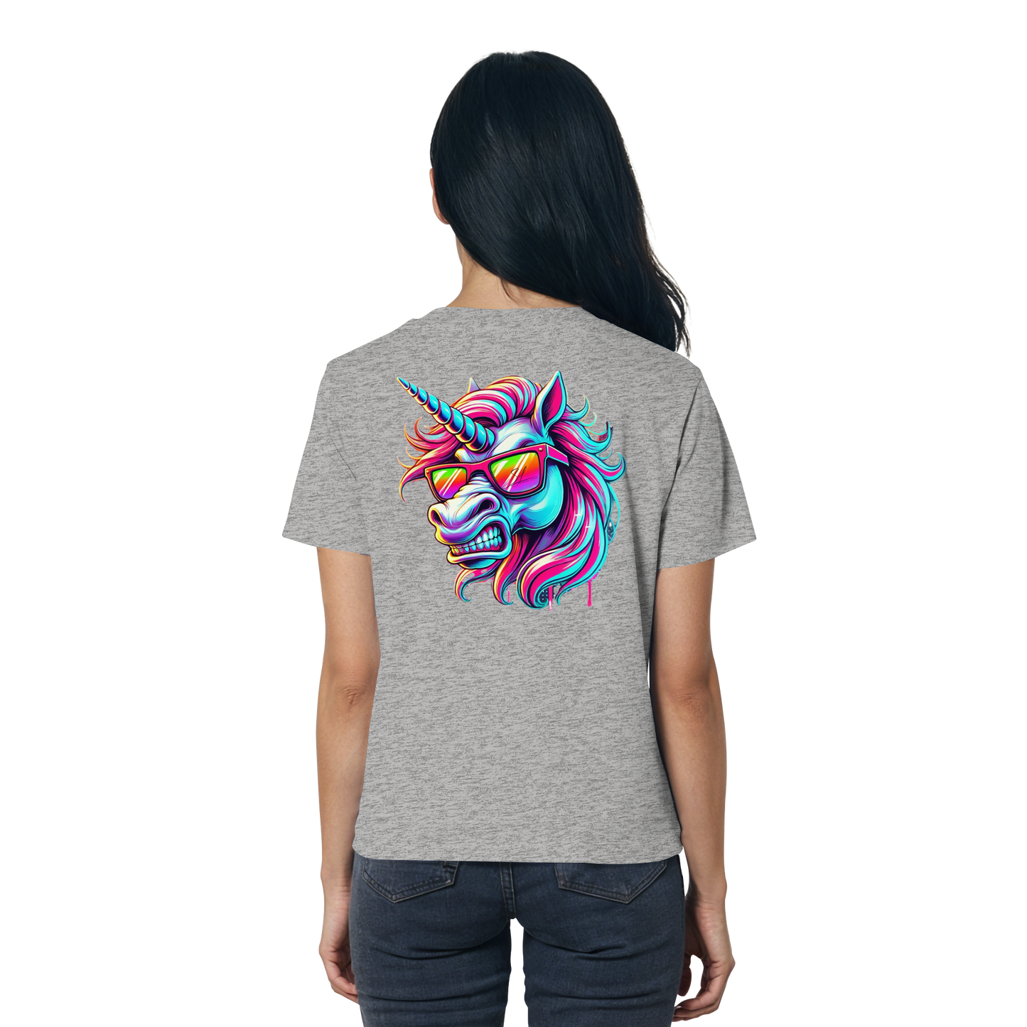 Funky Unicorn - Ladies Organic Shirt