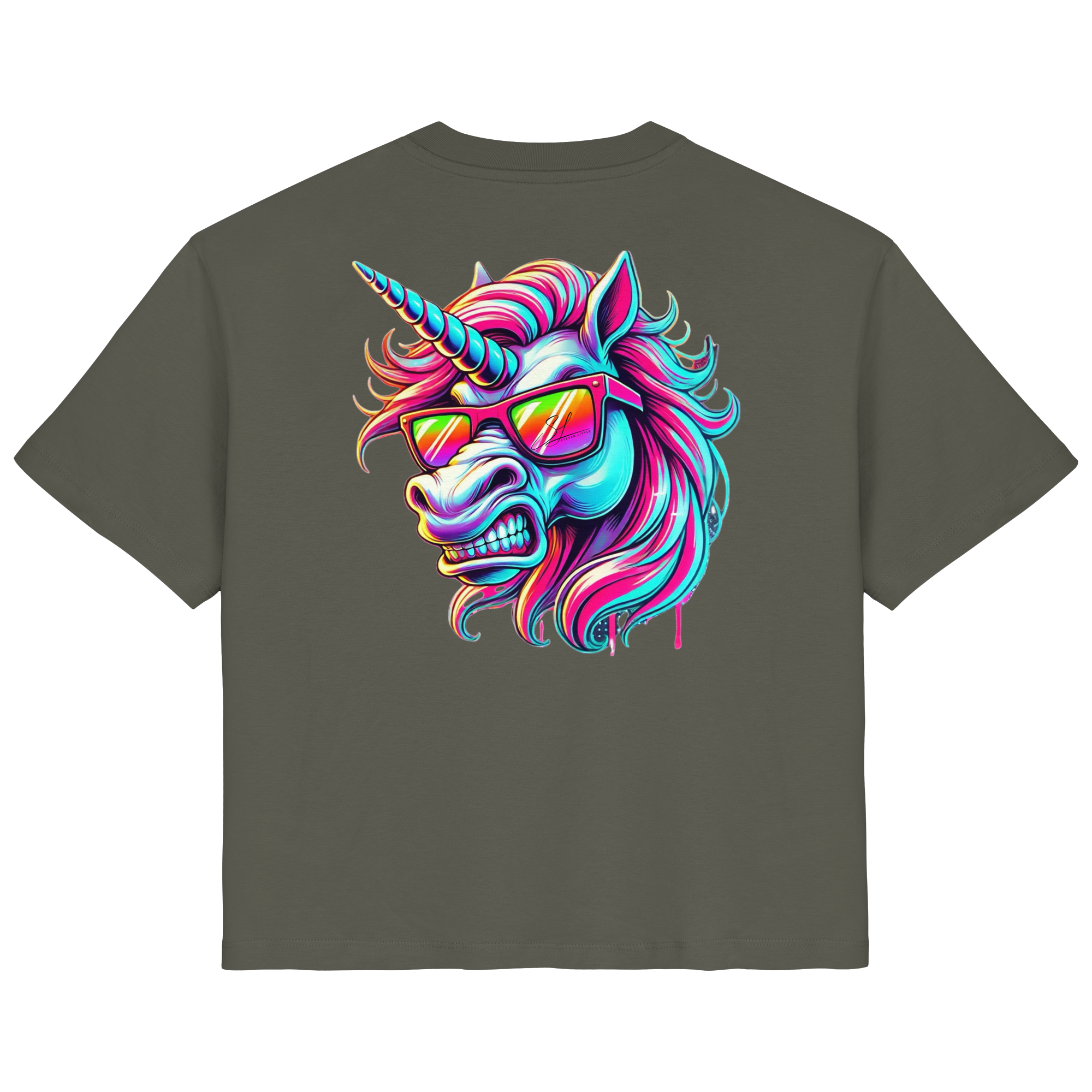 Funky Unicorn - T-shirt bio pour femme