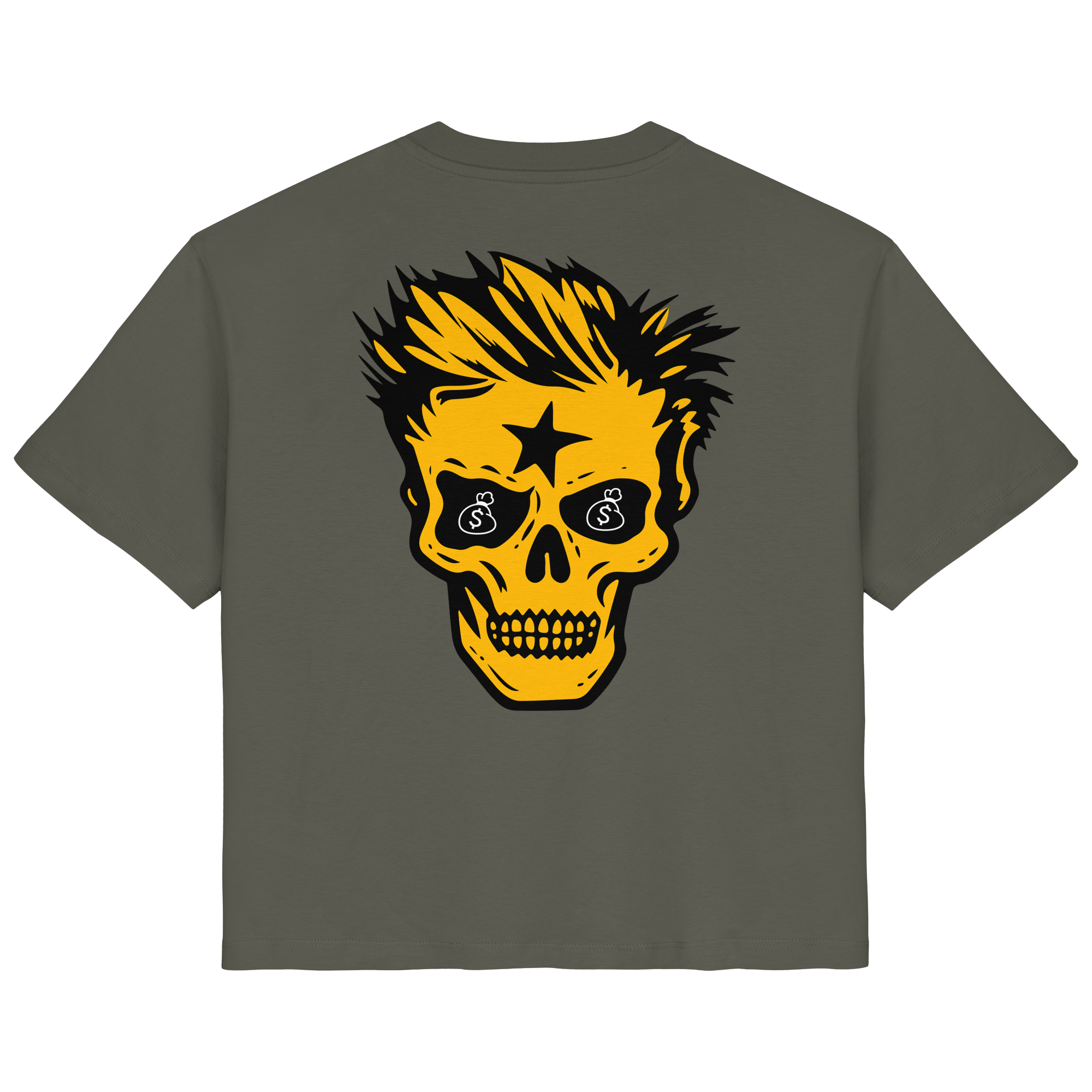 Golden Skull - Ladies Organic Shirt