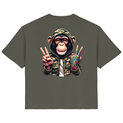 Jungle Ink Monkey - Ladies Organic Shirt