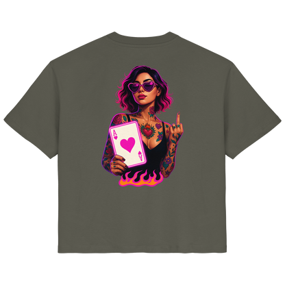 Queen of Hearts - Ladies Organic Shirt