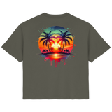 Tropical Sunset - Ladies Organic Shirt