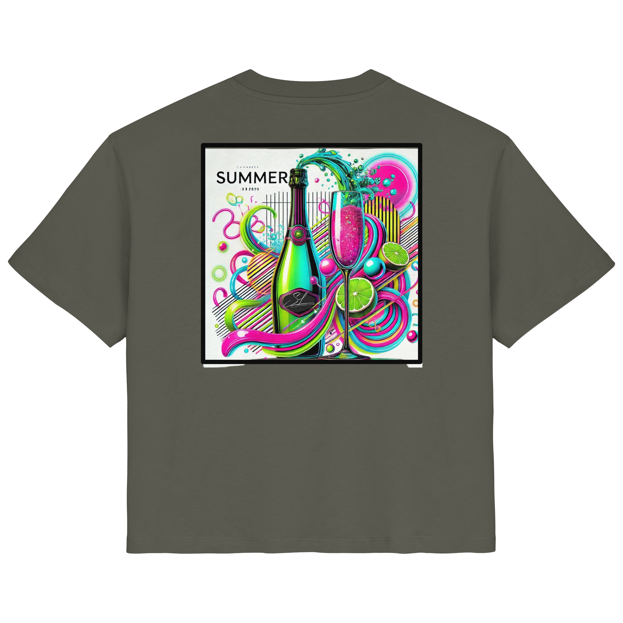 Neon Fresh - Ladies Organic Shirt