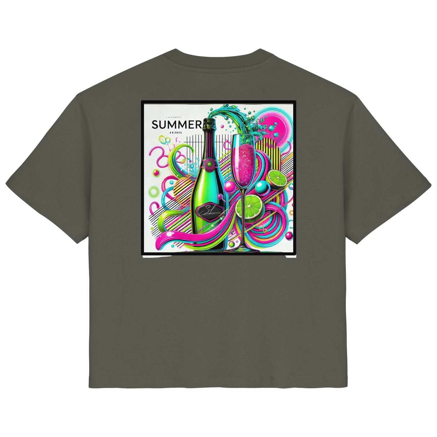 Neon Fresh - Ladies Organic Shirt