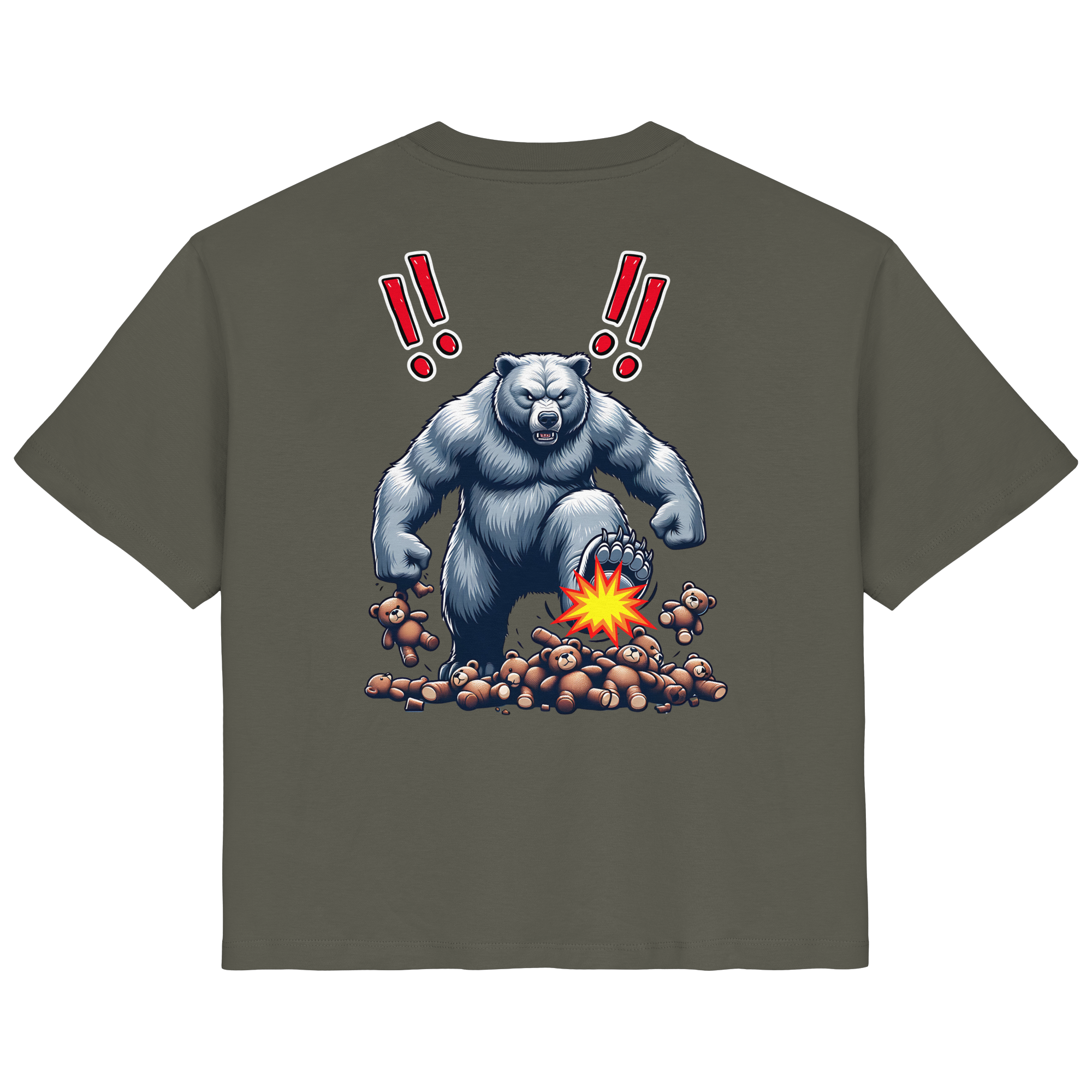 Teddy Terror - Ladies Organic Shirt