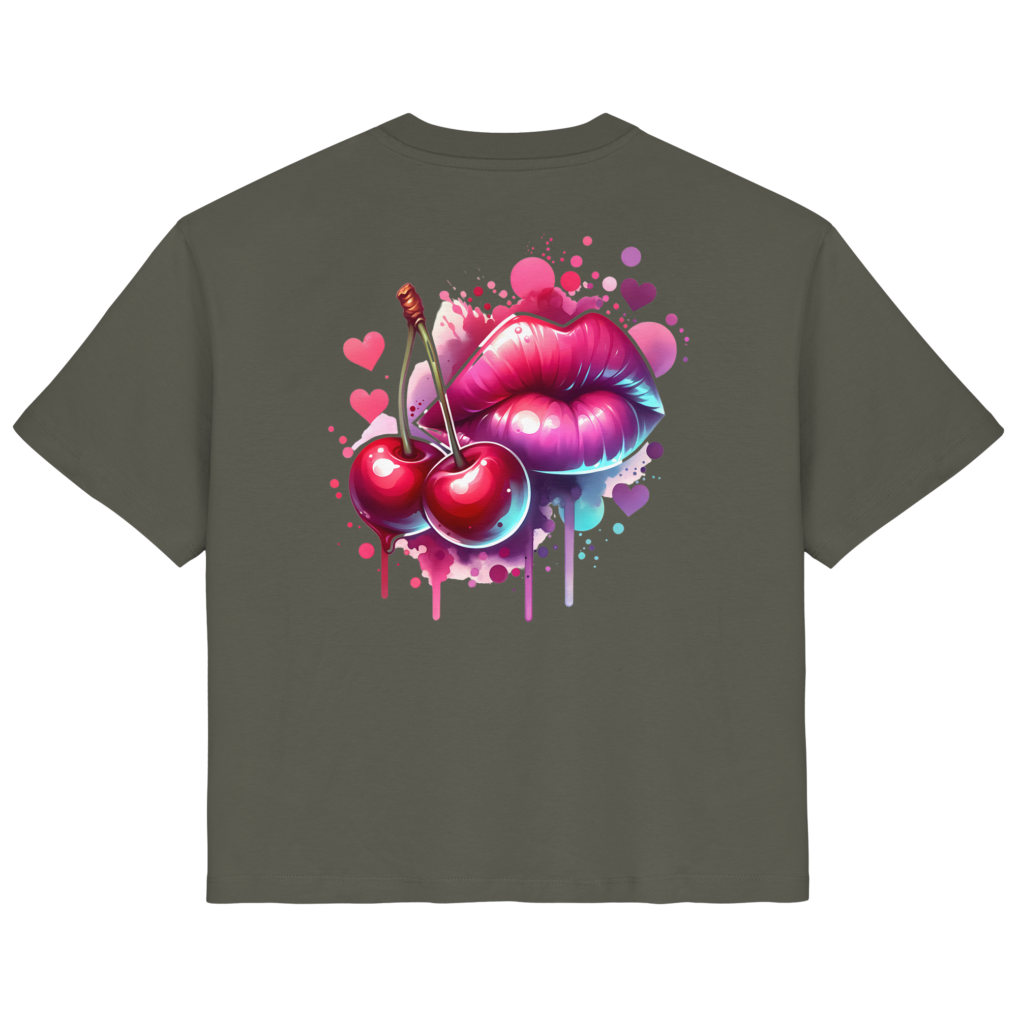 Cherry Kisses - Ladies Organic Shirt