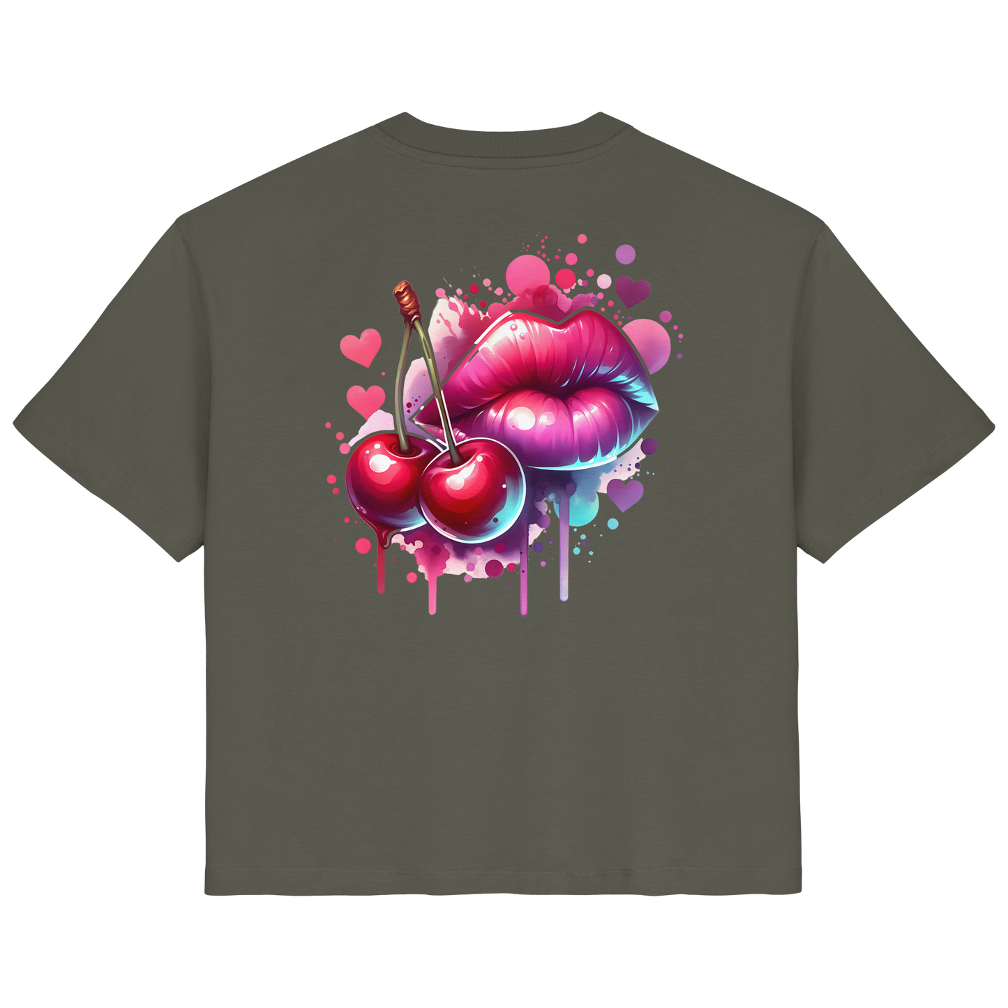 Cherry Kisses - Ladies Organic Shirt