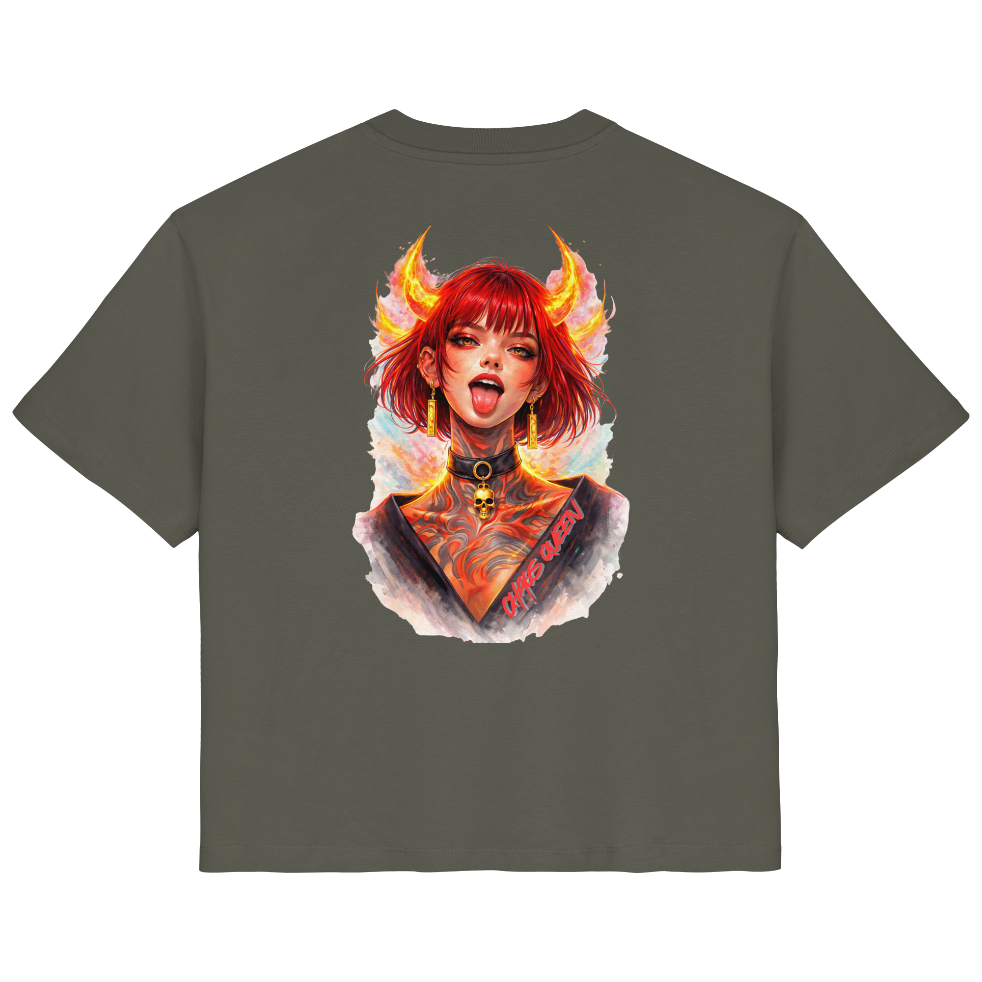 Chaos Queen - Ladies Organic Shirt