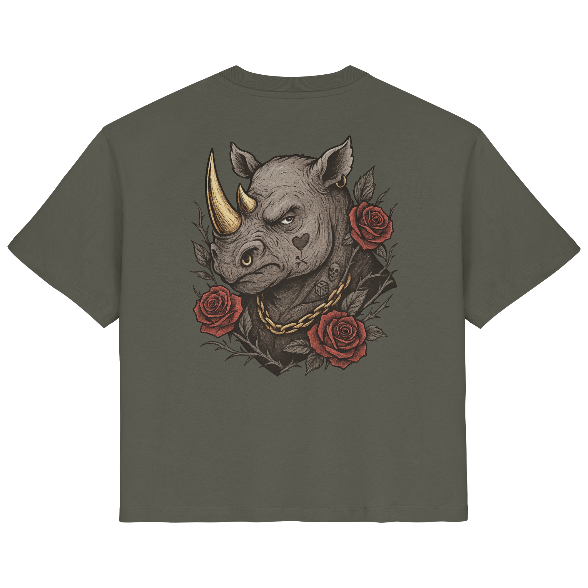 Inked Rhino - Ladies Organic Shirt
