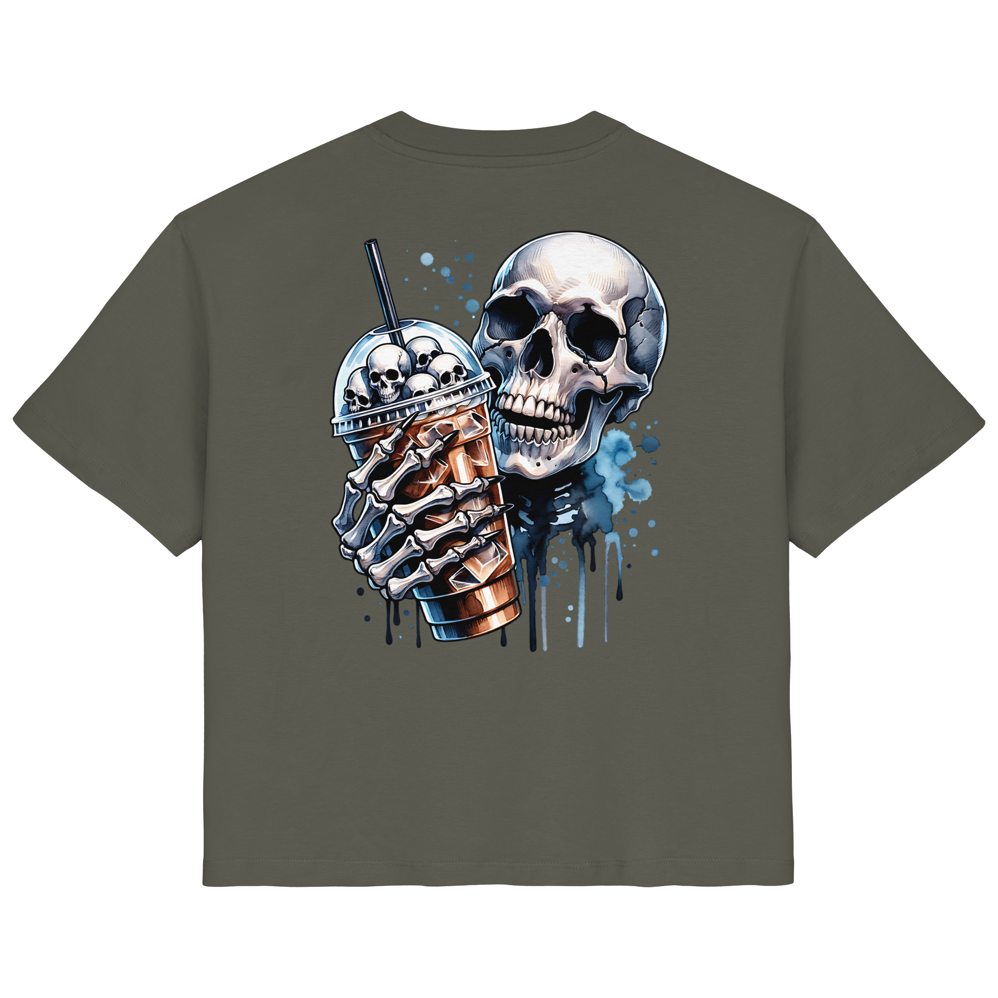Chill Skull - Ladies Organic Shirt