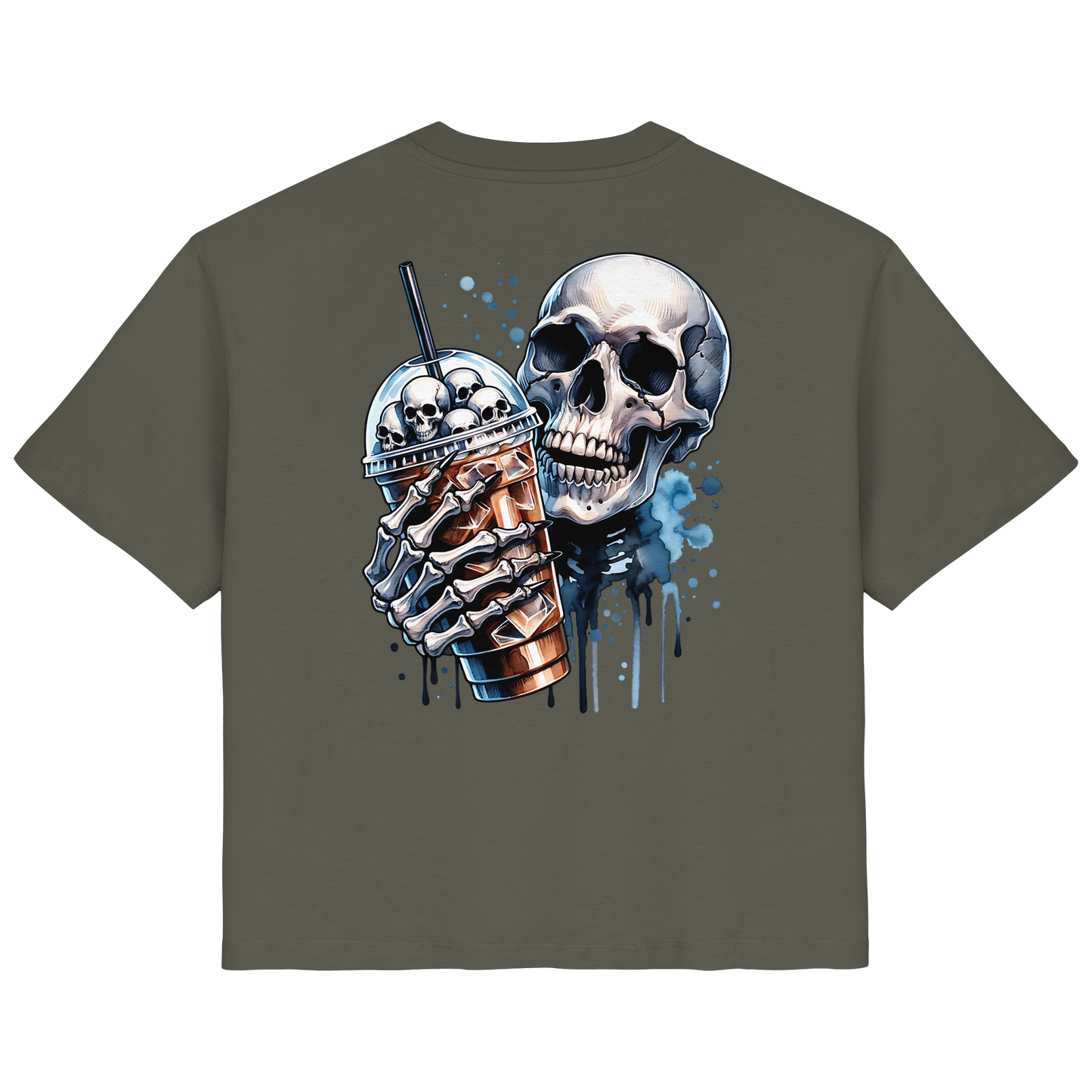 Chill Skull - Ladies Organic Shirt