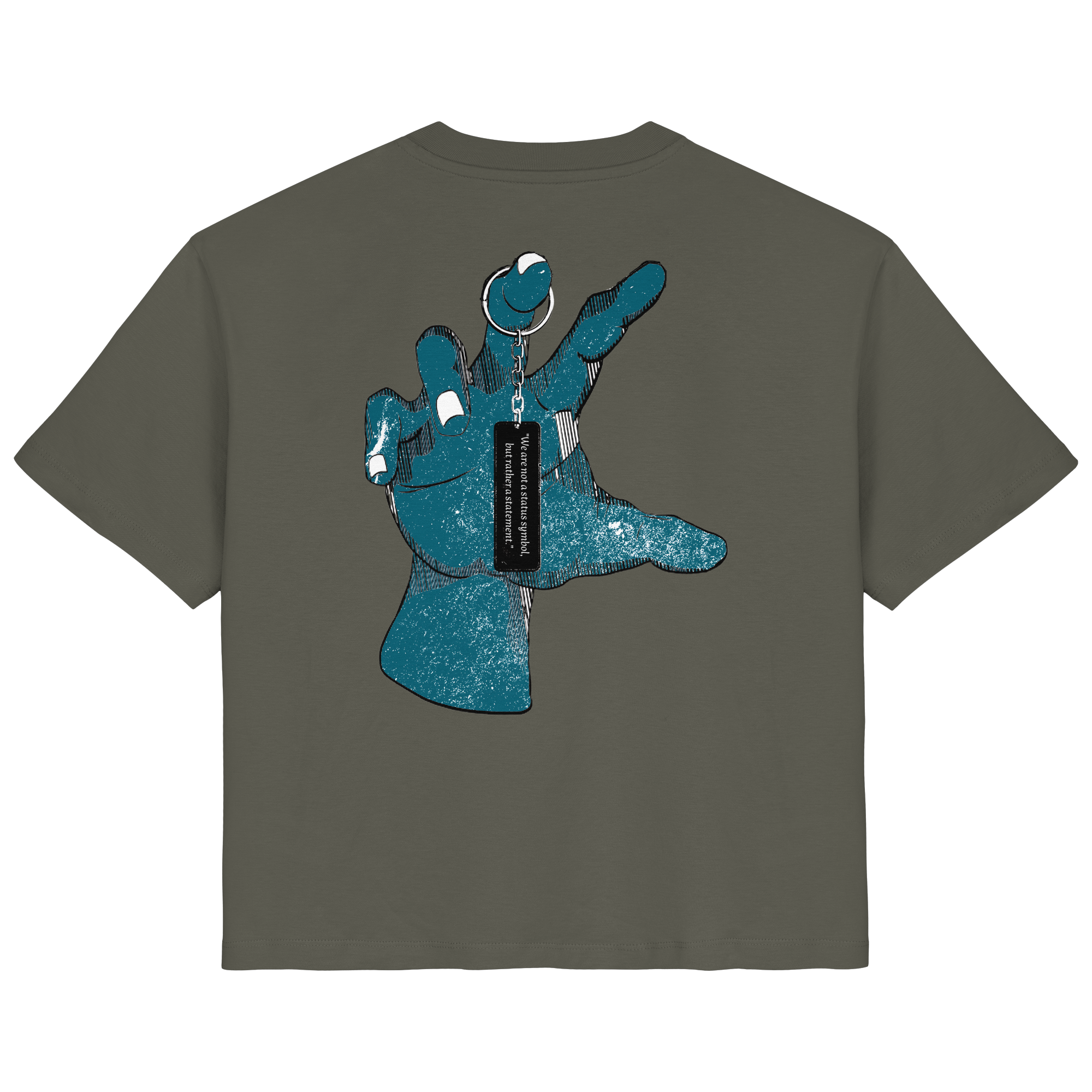 Statement Hand - Chemise bio pour femme