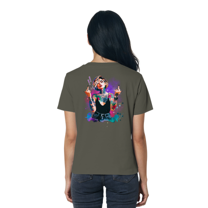 Rebel Rose - Ladies Organic Shirt