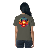 Tropical Sunset - Ladies Organic Shirt