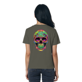 Psychedelic Skull - Ladies Organic Shirt