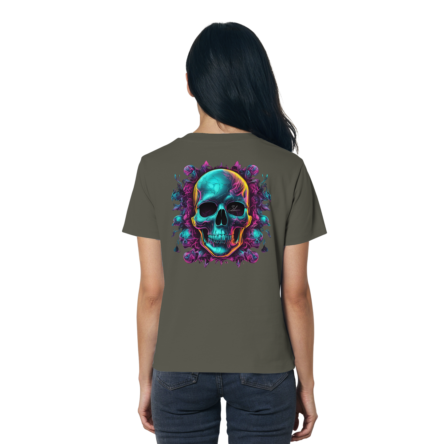 Galactic Skull - Ladies Organic Shirt