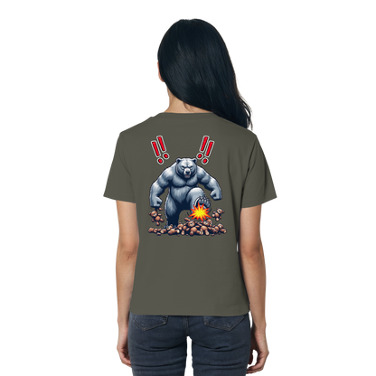 Teddy Terror - Ladies Organic Shirt