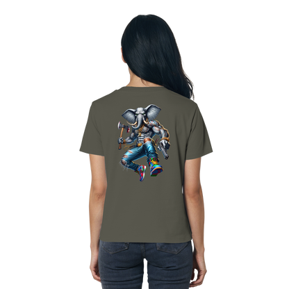 Elephant Warrior - Ladies Organic Shirt