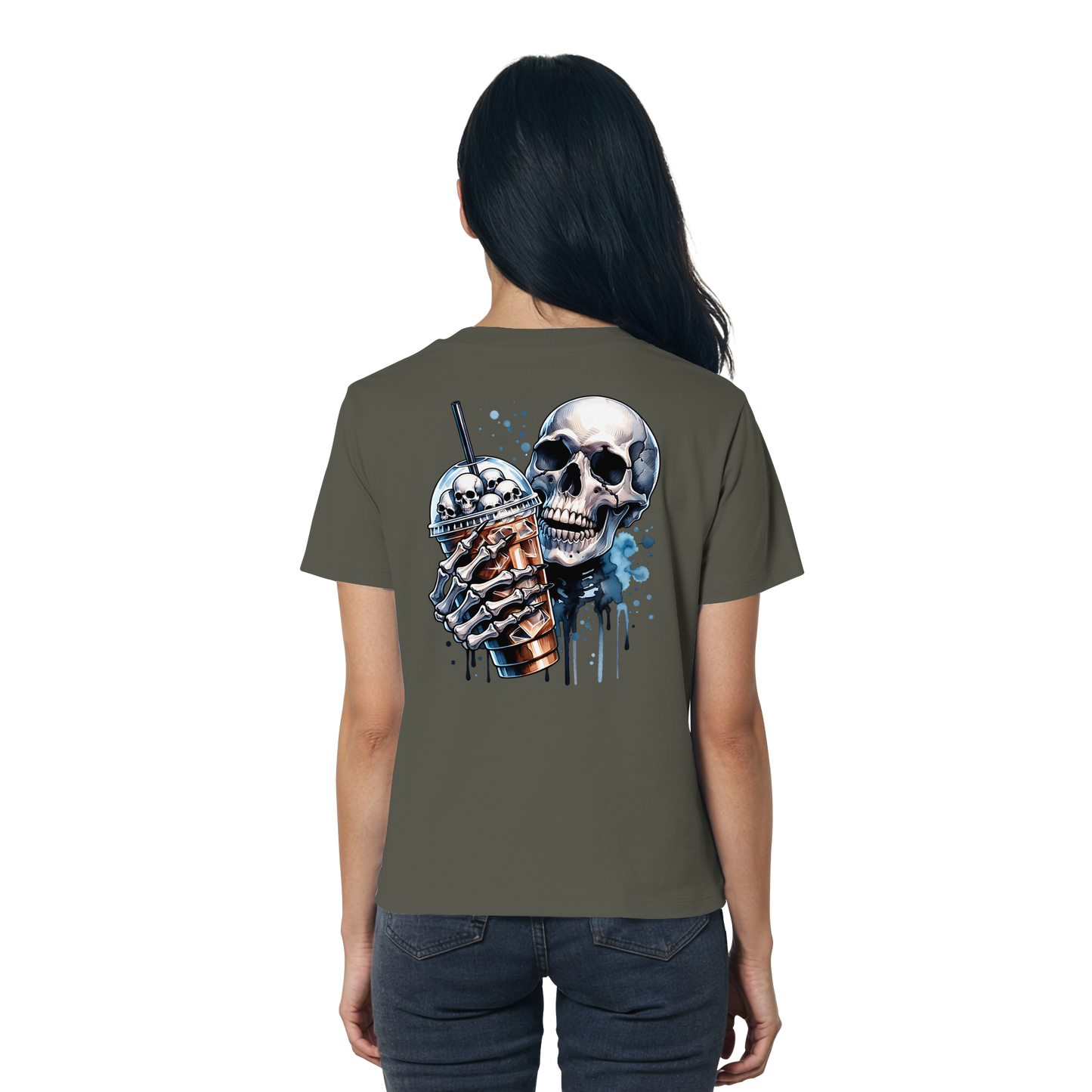 Chill Skull - Ladies Organic Shirt