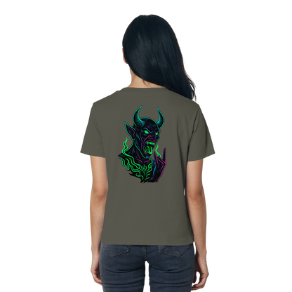 Neon Hellfire - Ladies Organic Shirt