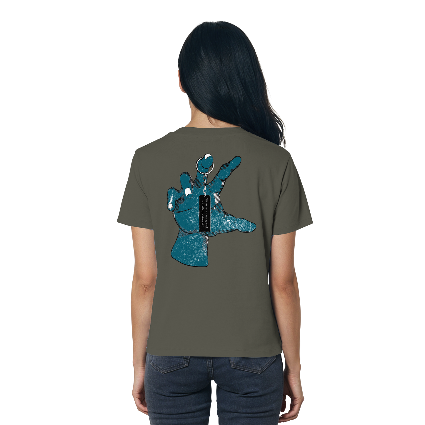 Statement Hand - Ladies Organic Shirt