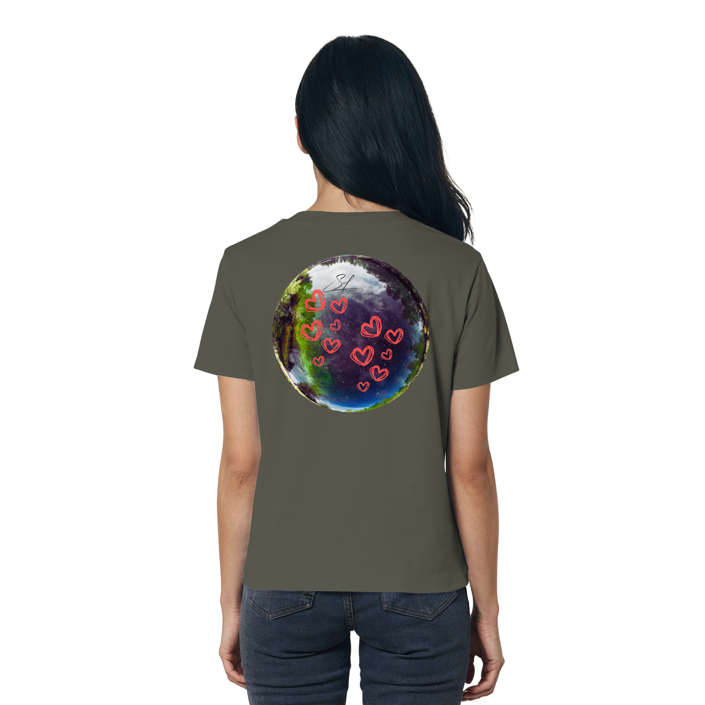 Love our World - Ladies Organic Shirt