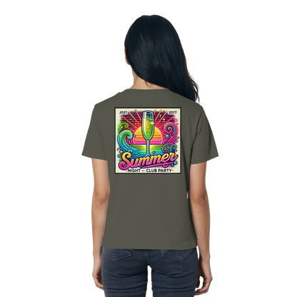 Summer Party Vibes - Ladies Organic Shirt