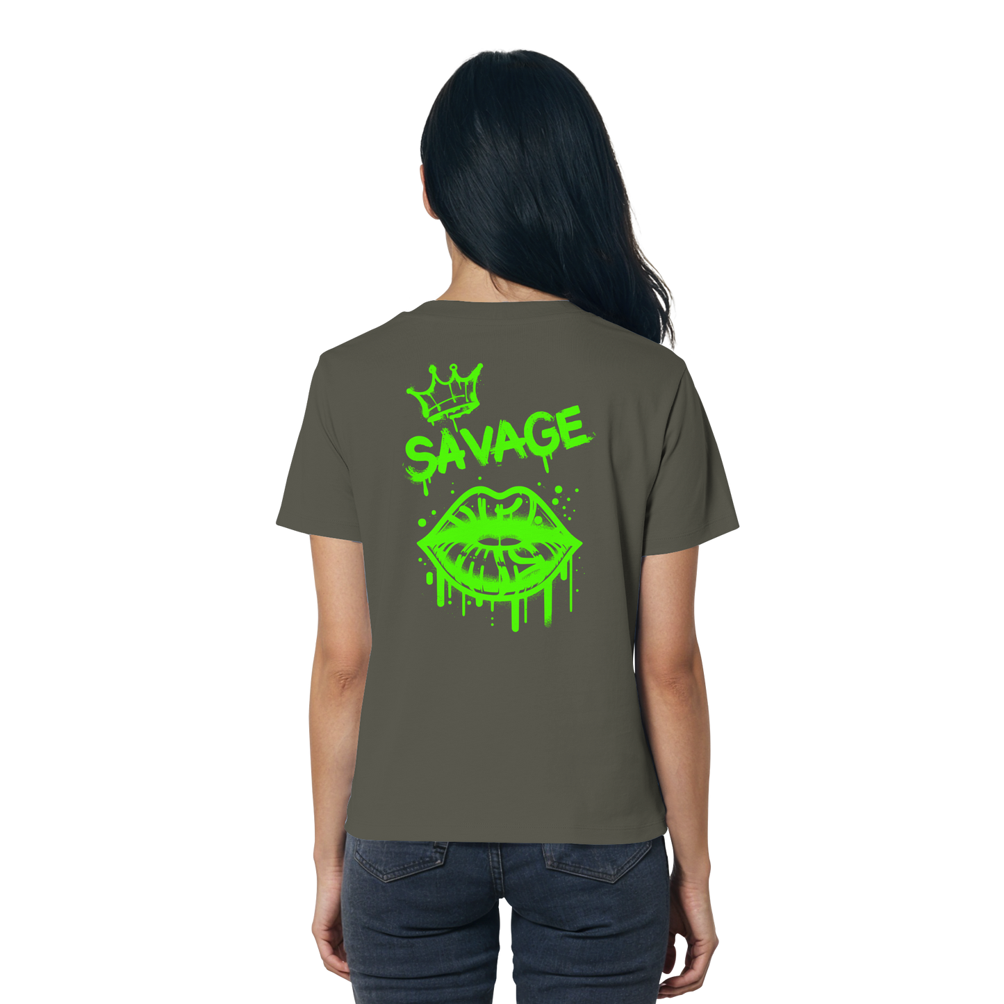 Kiss of Attitude - Ladies Organic Shirt