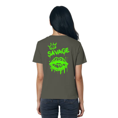 Kiss of Attitude - Ladies Organic Shirt
