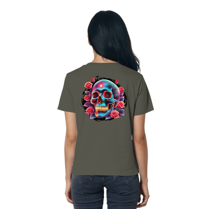 Glow Skull - Ladies Organic Shirt