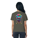 Punk Neon Teddy - T-shirt bio pour femme