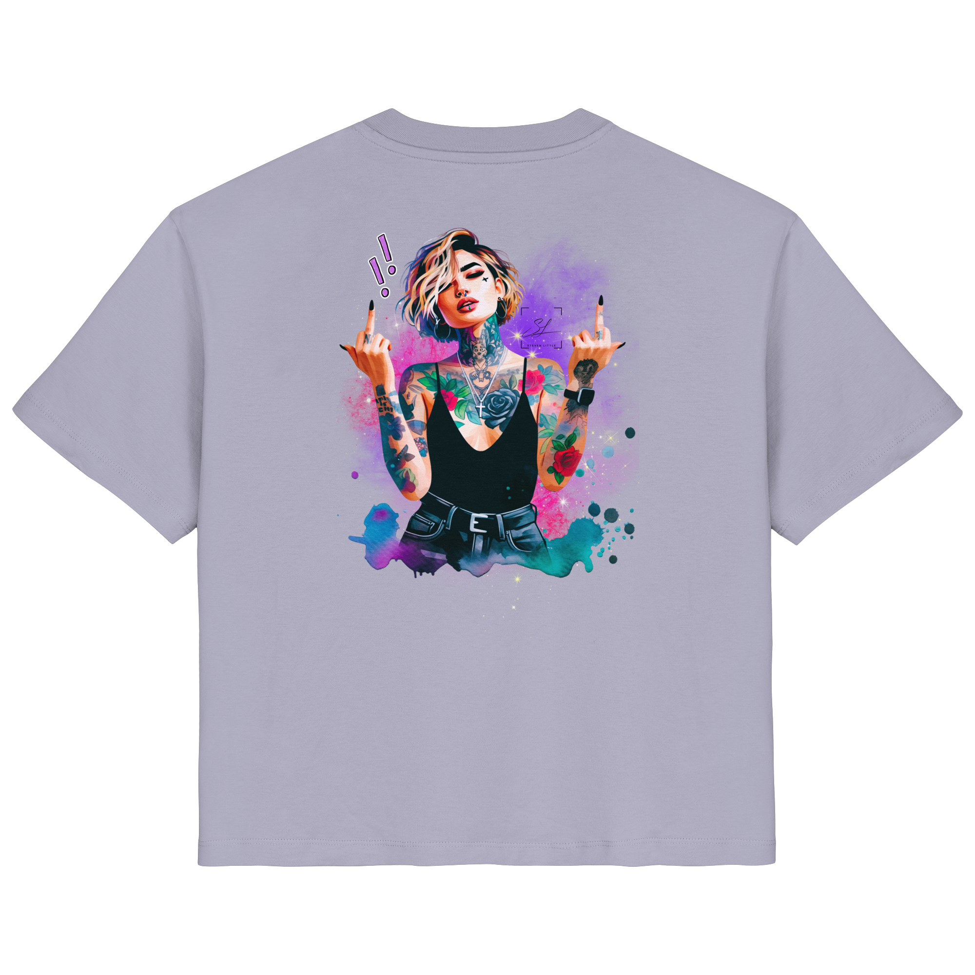 Rebel Rose - Chemise bio pour femme