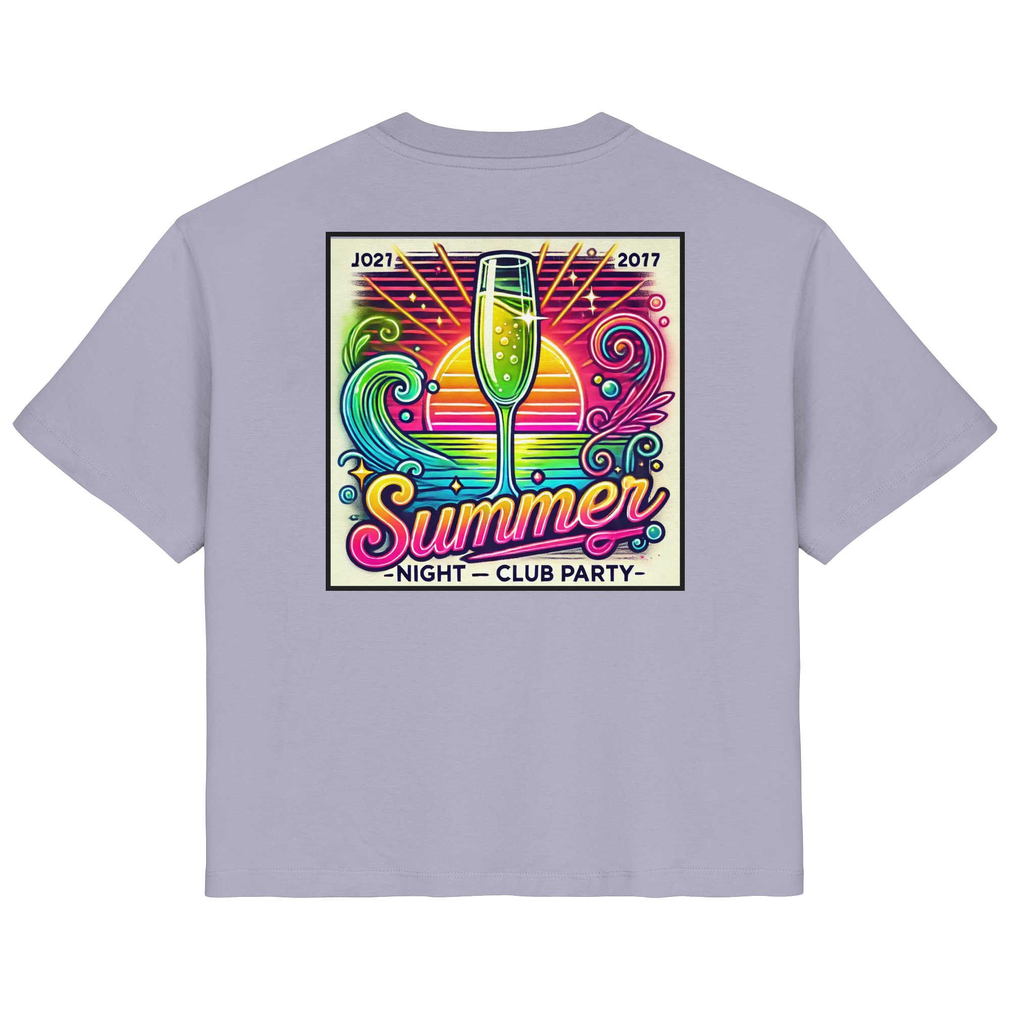 Summer Party Vibes - Ladies Organic Shirt