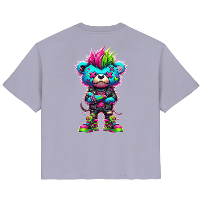 Punk Neon Teddy - Ladies Organic Shirt