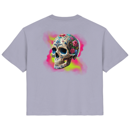 Floral Skull - Ladies Organic Shirt