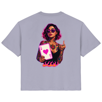 Queen of Hearts - Ladies Organic Shirt