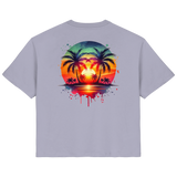 Tropical Sunset - Ladies Organic Shirt