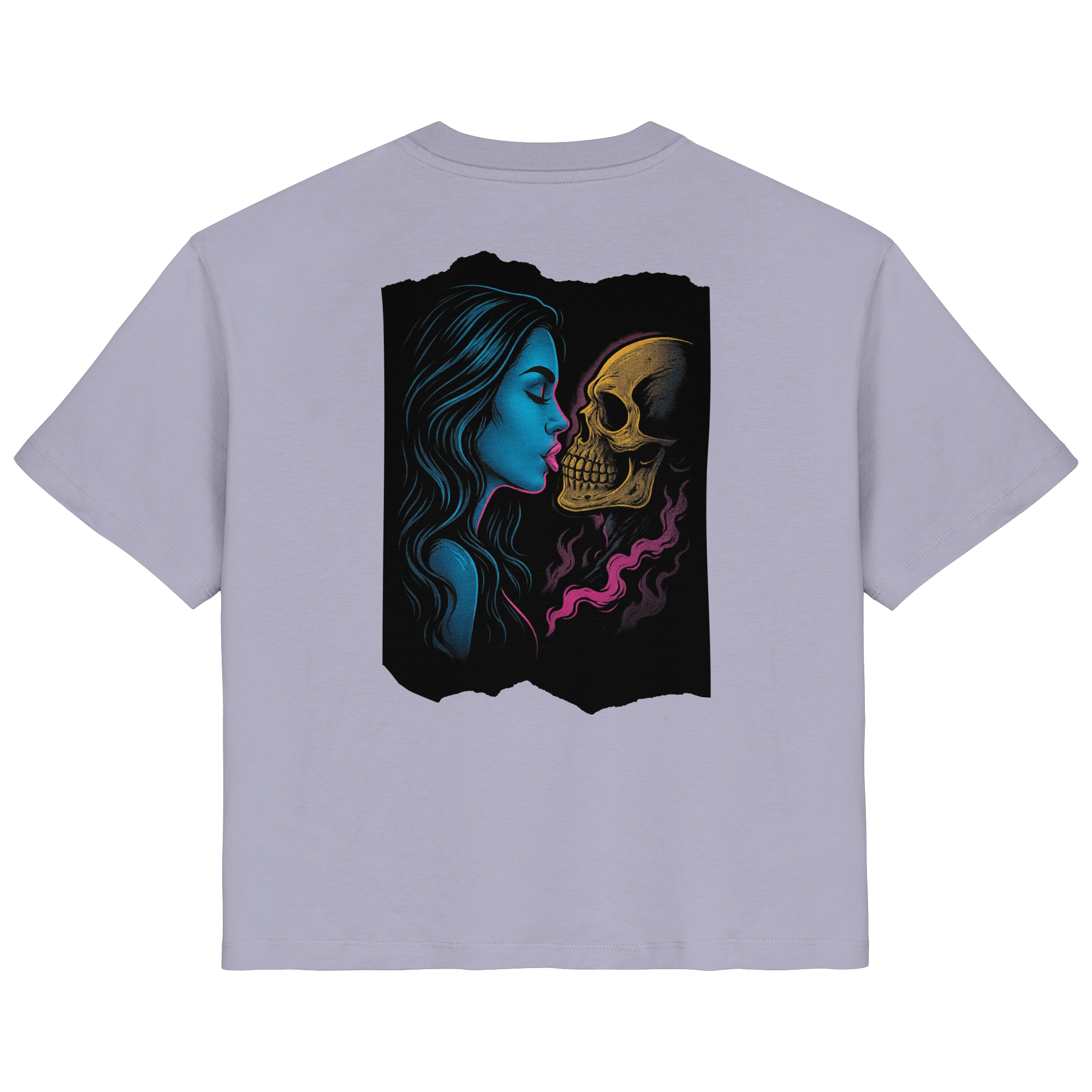 Kissing Skull - Ladies Organic Shirt