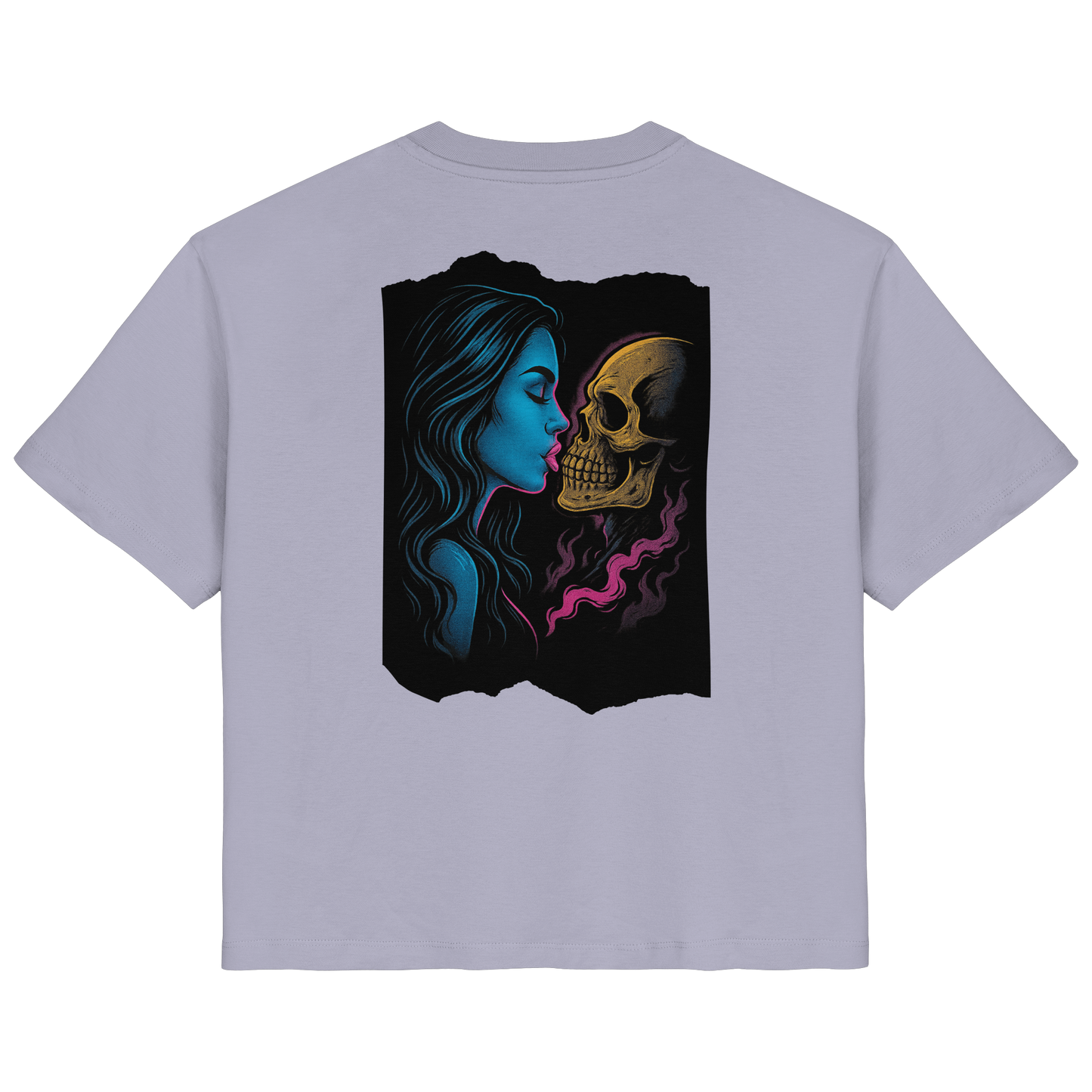 Kissing Skull - Ladies Organic Shirt