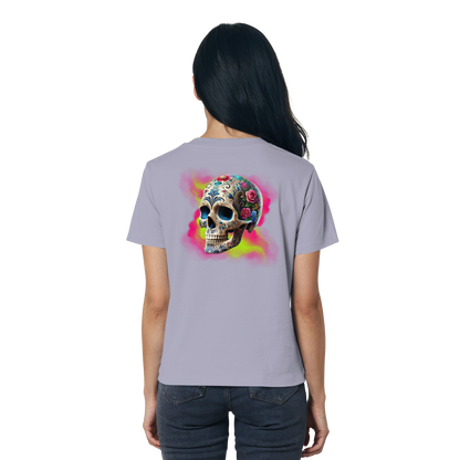 Floral Skull - Ladies Organic Shirt