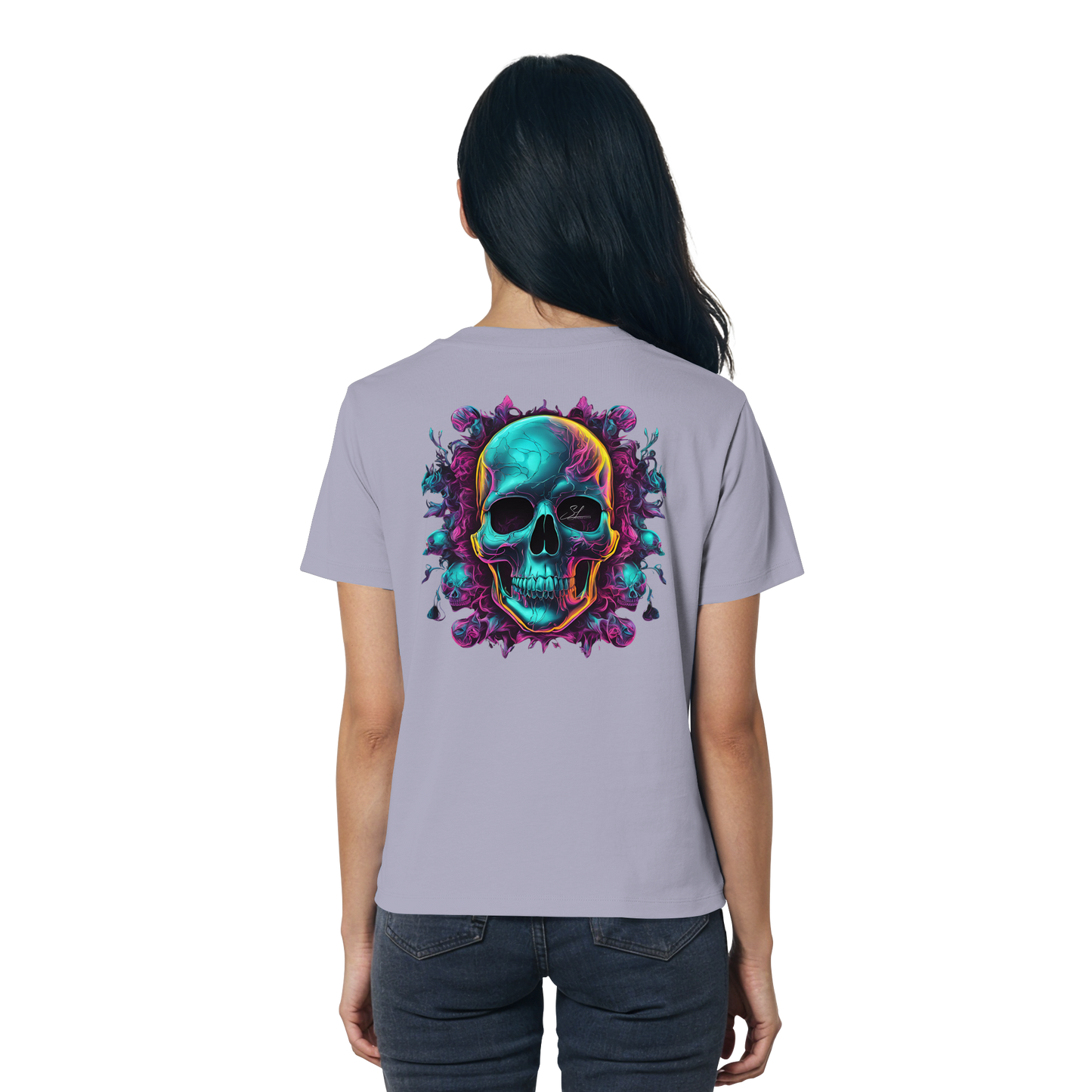 Galactic Skull - Ladies Organic Shirt